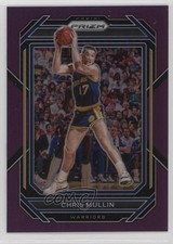 2022-23 Panini Prizm Purple Prizm 66/99 Chris Mullin #295 HOF 0b4t