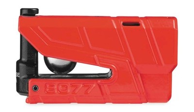 ABUS Granit Detecto XPlus 8077 Brake Disc Lock | Red (97802)