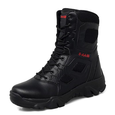 Botas De Trabajo Para Hombre Militares Resistentes Al Desgaste Impermeable Duras