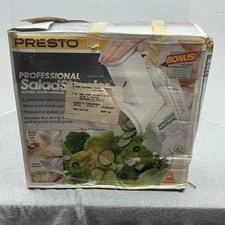 Presto Professional Salad Shooter Food Slicer & Shredder 0297001 – Tested