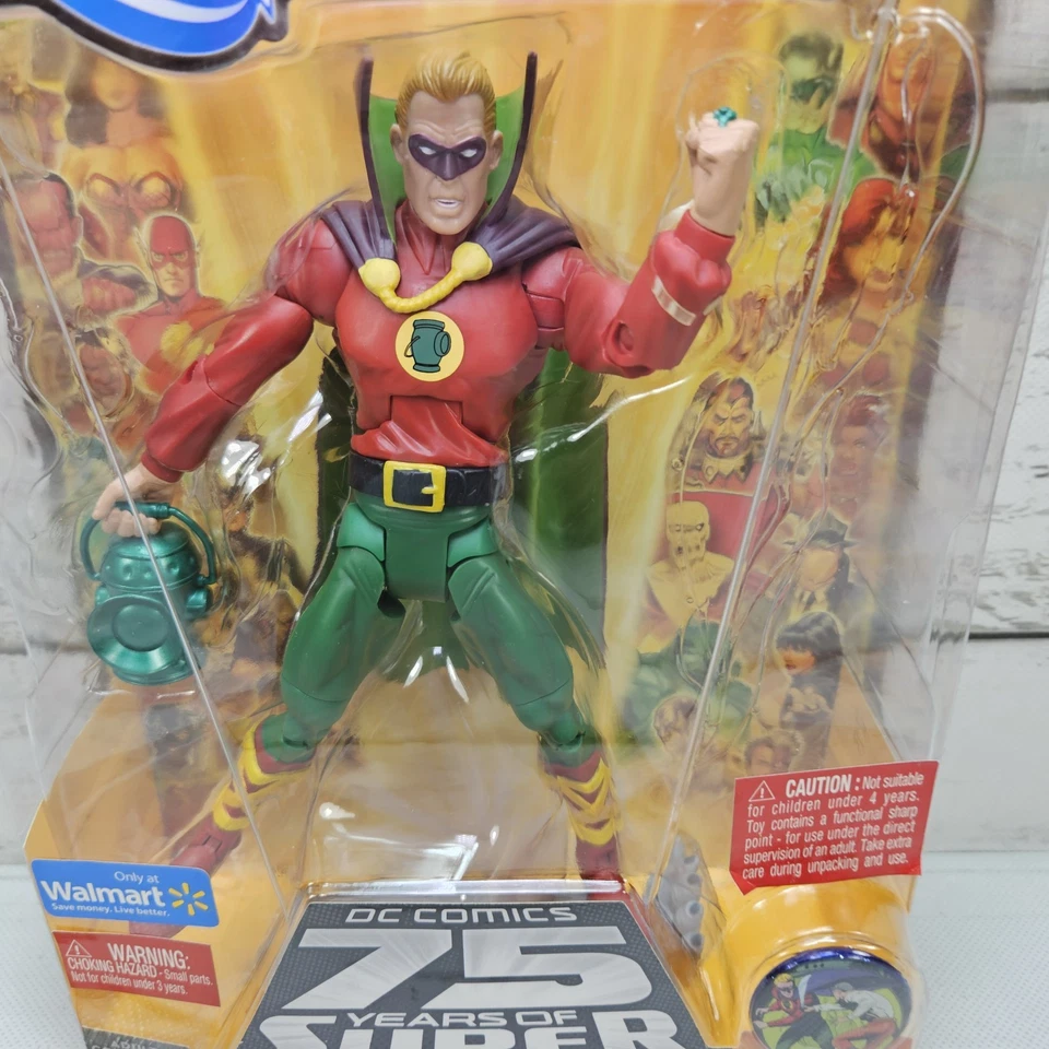 Figura Mattel DC Universe Classics 75 Años Linterna Verde Alan Scott 2010 6" Nueva Foto 2 de 4