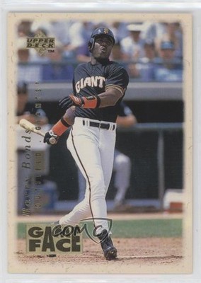1996 Upper Deck Game Face Barry Bonds #GF3 2a9
