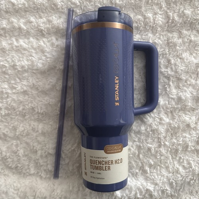 #ad STANLEY X CALIA 40OZ FLOWSTATE QUENCHER H2.0 TUMBLER Purple $28.00
