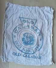 Vintage “Old Calabar Dog Biscuits” Cotton Sack