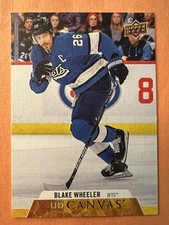 Blake Wheeler Canvas 2020-21 Upper Deck Series 2 C208 Winnipeg Jets All Star