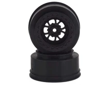 ProLine Pomona Drag Spec SC 2.2/3.0 Black Wheels for Slash 2WD 4x4 Fr/Rr 2776-03