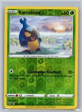 Karrablast 008/189 Common Darkness Ablaze Pokemon Card Reverse Holo MP