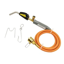 Propane Torch Head, Mapp Gas Torch with Trigger Start, Adjustable Flame Knob