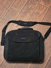 Dell Laptop Carrying Case Messenger Bag Black Shoulder Strap Notebook Computer
