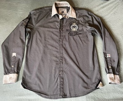 Camp David Herren Hemd Gr. L Mega Vintage Style!! Viele Schöne Details!!