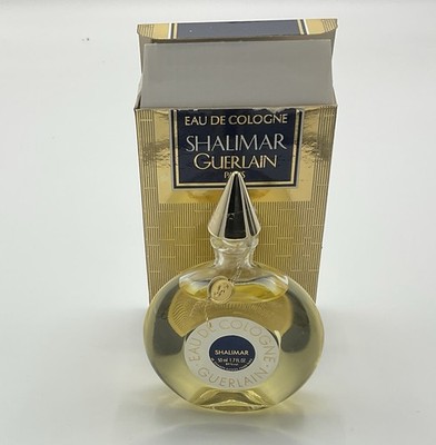Shalimar Guerlain Paris Eau De Cologne Spray 50 ml  1.7fl oz Vintage Sealed NWB