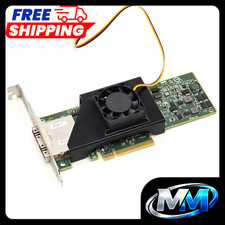 LSI 9207-8e SAS HBA 40mm Cooling Fan Included Shroud Cooler