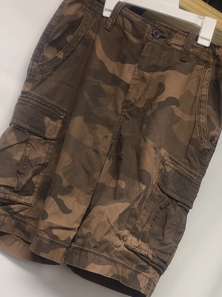 Pantalones Cortos Para Hombre Arizona Jean Company Camoflauge Marrón Talla 32 Foto 3 de 4