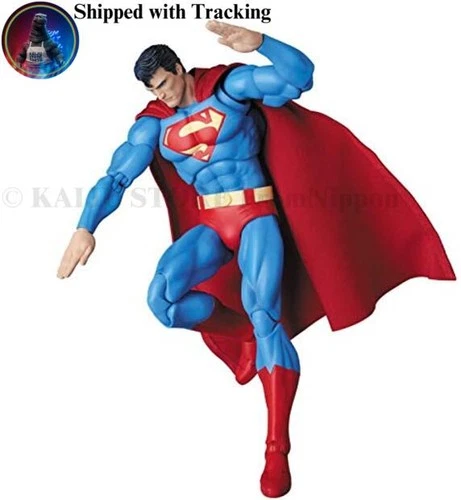 MAFEX SUPERMAN HUSH Ver. Pre-painted Action Figure Approximately 160mm Tall