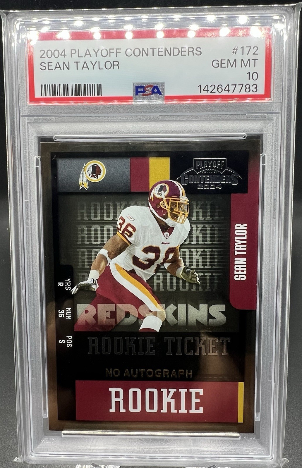 Sean Taylor Playoff Contenders #172 Base