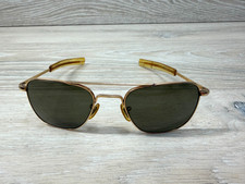 American Optical AO 1/10 12K GF 5 1/2 Vietnam Era Aviator Sunglasses 60/70's WOW