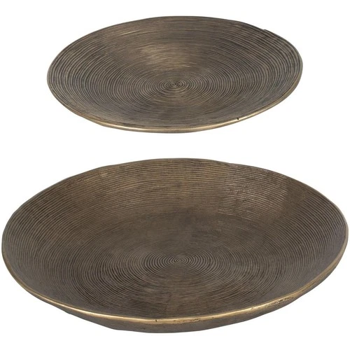 Uttermost 18255 Stratum 17.5 X 2.5 inch Bowls, Set of 2 - Picture 2 of 5