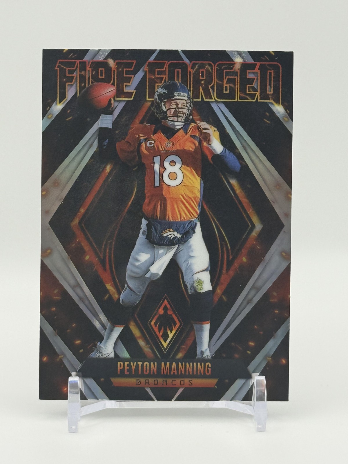 Peyton Manning - #FF-9 2022 Panini Phoenix Fire Forged - 2C