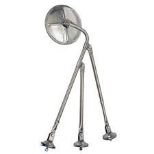 Velvac 715779 Door Blind Spot Mirror   8.5" Three Screw Convex Mirror And