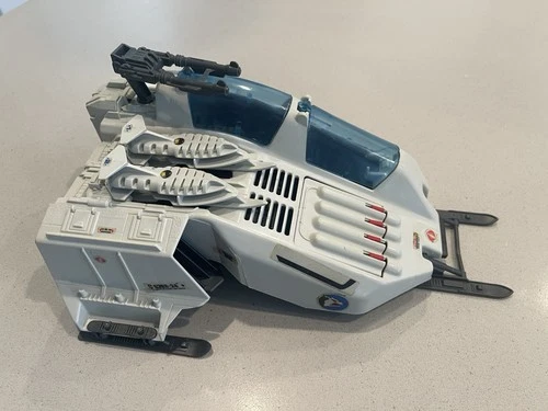 1987 GI JOE Cobra WOLF Snow Vehicle Vintage - Broken Cockpit Latch