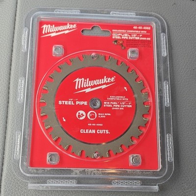Milwaukee 48-40-4062 Circular Saw Blade for Steel Pipe Cutter Galvanized/Carbon