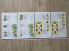 Japan Stamp First Day Cover Greetings Autumn 4 Covers Large format 2015