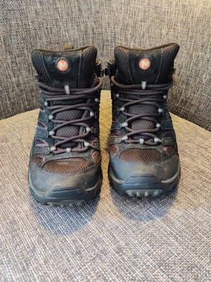 Merrell Men's Moab 2 Mid Vent sz 10 Black Trail Boots J06049 