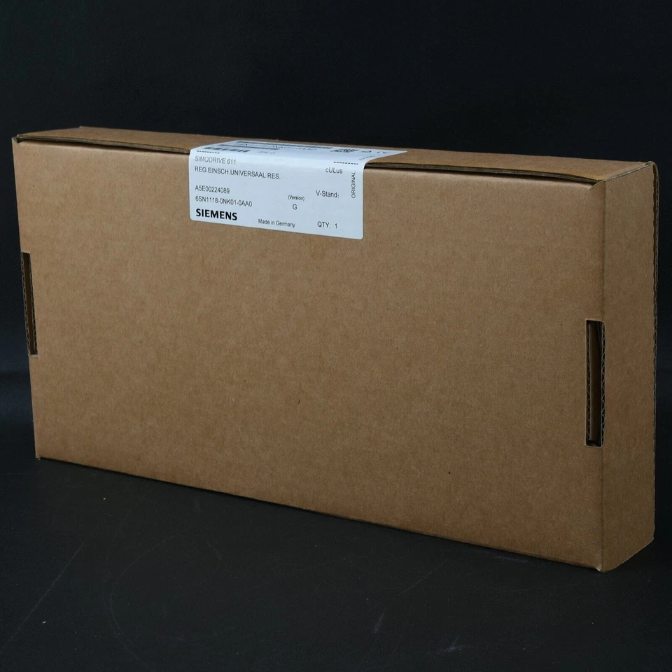 New Siemens 6SN1118-0NK01-0AA1 6SN11180NK010AA1 SIMODRIVE 611 U HR 2-AXIS - Image 4 of 4