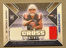 Pierre Strong Jr 2022 Panini Rookies & Stars Cross Training Prime /49 #CT-PS RC