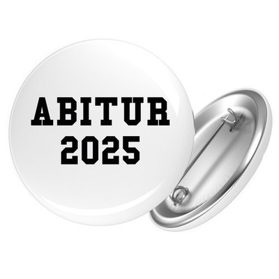 Button Abitur 2025 ABI Geschenkidee Abitur 2025 Geschenk Präsent Mitbringsel Sou