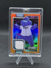 2026 Topps Series 1 Celebration Tampa Bay Rays Mascot Worn Relic Orange/25 🍊🔥