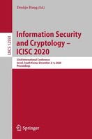 Deukjo Hong | Information Security And Cryptology - Icisc 2020 | Taschenbuch | X
