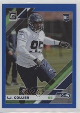 2019 Panini Donruss Optic Rookies Blue Prizm 45/150 LJ Collier #113 1em1