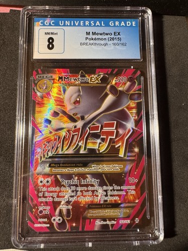 M Mewtwo-EX graded CGC 8 for sale on eBay
