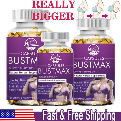 Natural Herbal Supplement Support Breast Growth Enhancement Female Capsule Pills