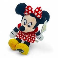 Walt Disney World Minnie Mouse Exclusive Bean Bag Plush Doll Stuffed 9" w Tag