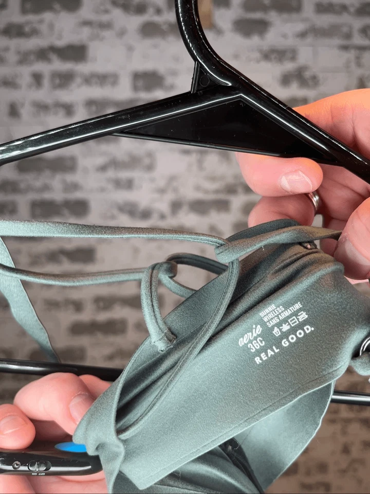 Aerie | Sujetador Mujer Verde Acolchado Sunnie Inalámbrico Foto 2 de 4