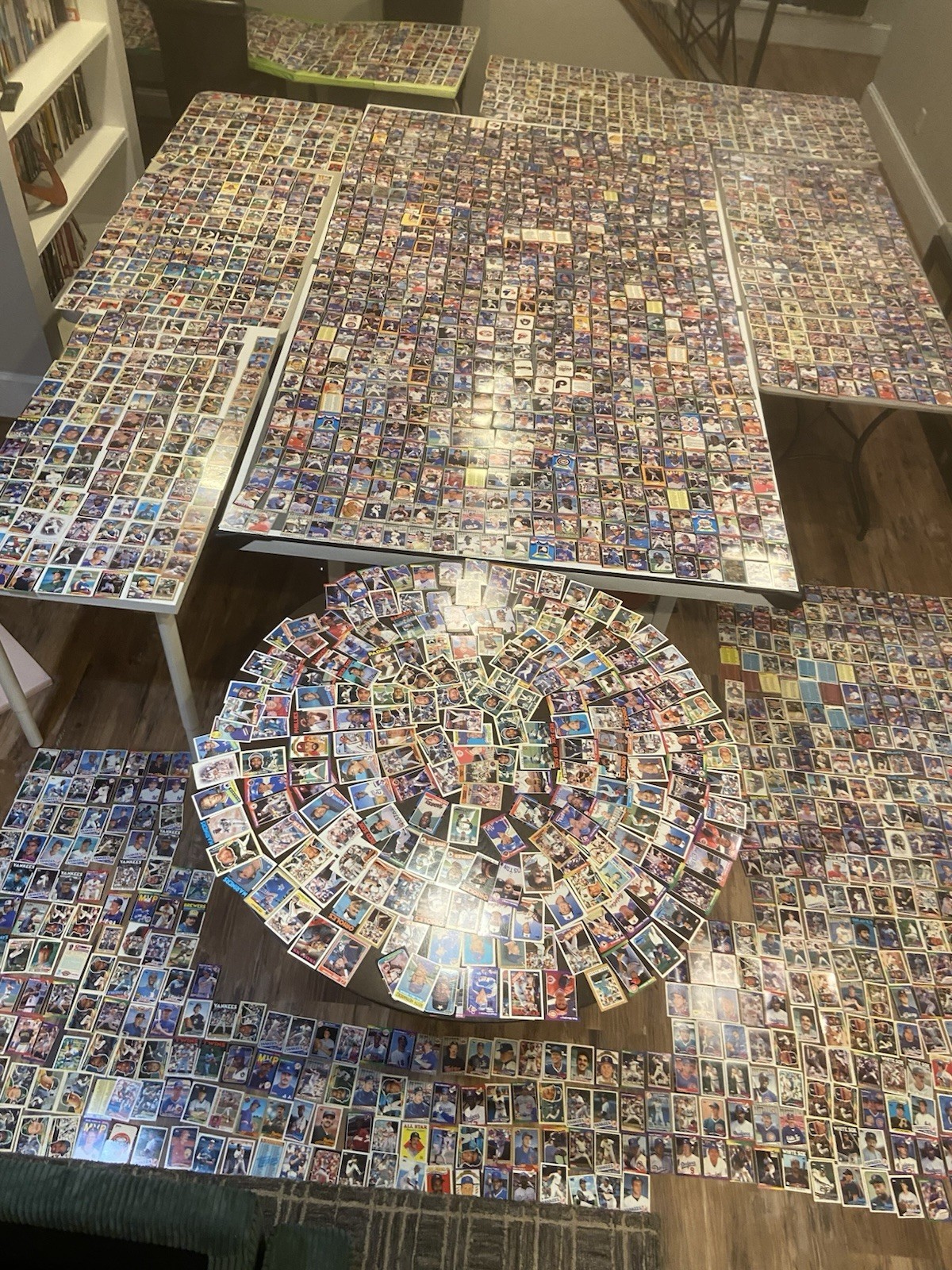Rare Vintage MLB Baseball Cards-2497 Cards! Unused And In Amazing ...