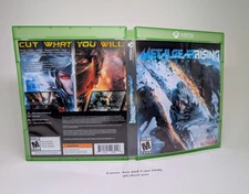 Replacement Case -NO GAME- Metal Gear Rising Revengence - Xbox Case Upgraded