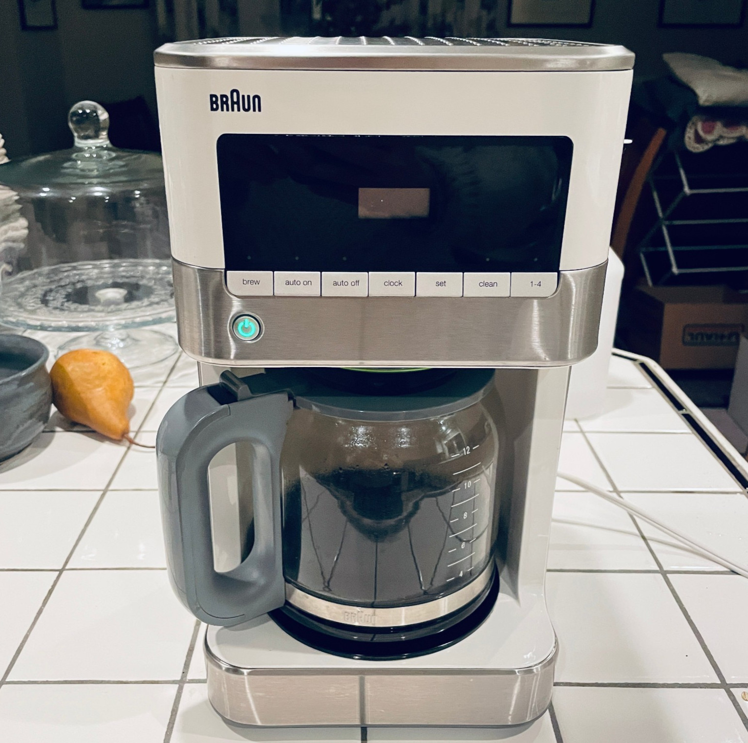 Carafe Type 3107 Stainless White Tested
