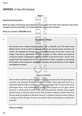 Cambridge English Proficiency 1 for ..., Cambridge ESOL