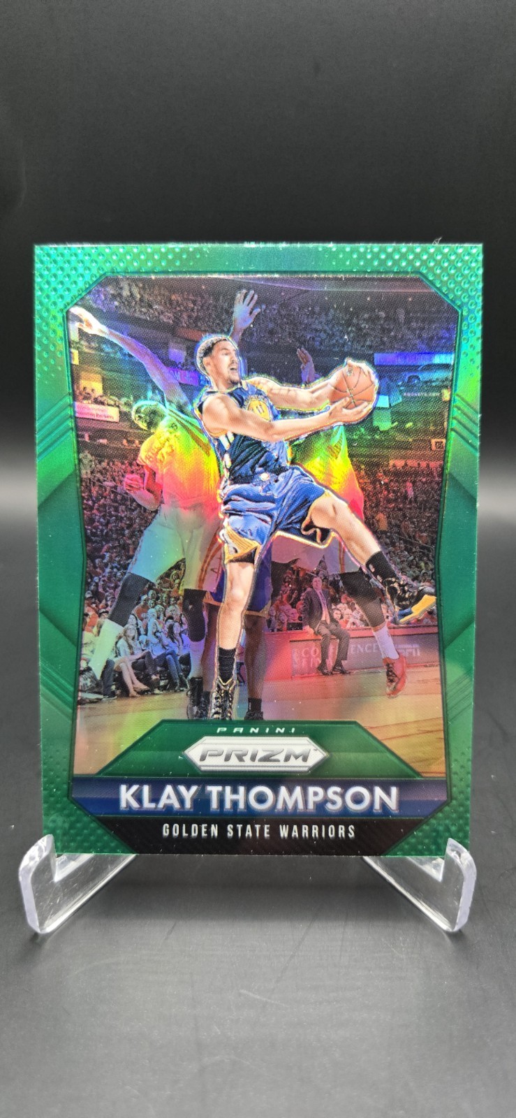 2015-16 Panini Prizm Green Prizm Klay Thompson #180
