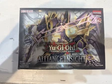 Yugioh Alliance Insight 1st Edition Mini Booster Box Factory Sealed Ships Free
