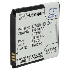 Batteria per Samsung Galaxy NX Mini NXF1 NX3000 NX3300 S4 Zoom S4 Zoom LTE 2300mAh