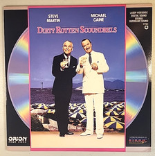 Dirty Rotten Scoundrels LASERDISC  LIKE NEW Steve Martin, Michael Caine