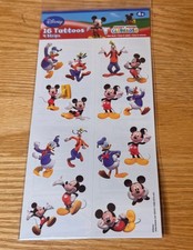New Disney Mickey Mouse Clubhouse Temporary Tattoos 16 Tattoos