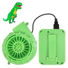 Wittocs Costume Fan Green Mini Blower Fan For Dinosaur Inflatable Cost