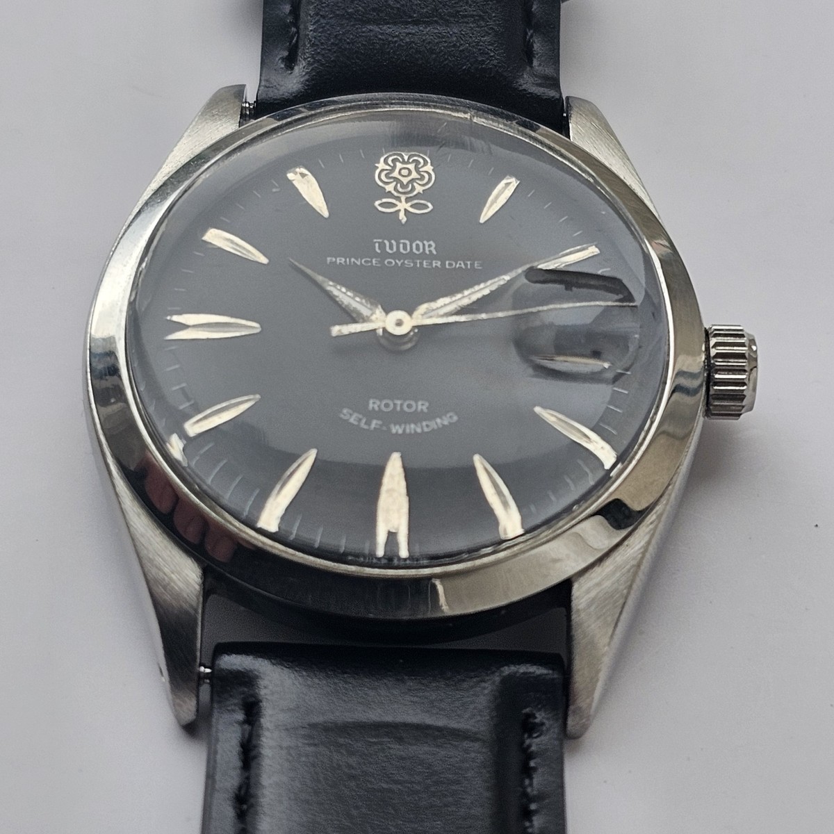 Vintage Tudor Prince Oysterdate Big Rose Automatic Men's
