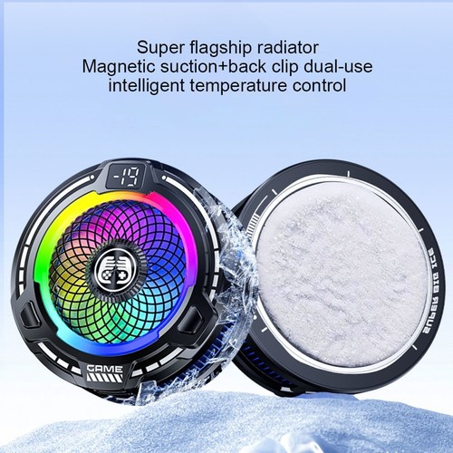 Refroidisseur Téléphone Portable Magnétique RGB pour Jeux avec Engrenages Ré - Photo 10 sur 14