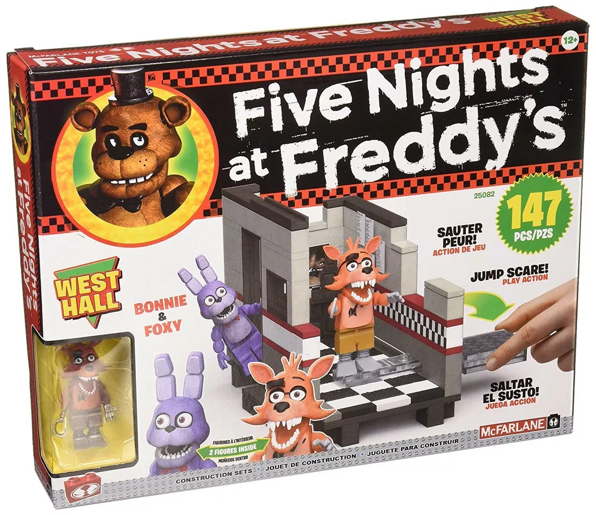 McFarlane FNAF FIVE NIGHTS AT FREDDYS CONSTRUCTION SET Series 1 2